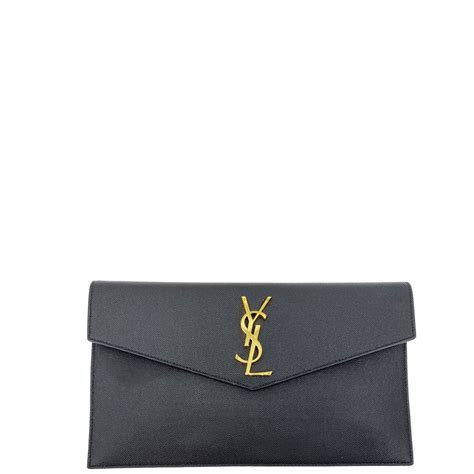 yves saint laurent clutch with chain|yves saint laurent uptown clutch.